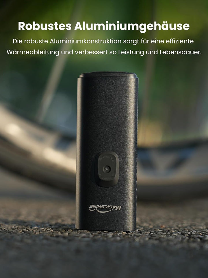 Magicshine ZX150 | LED Fahrradlicht 150 Lux | StVZO zugelassenes, akkubetriebenes Vorderlicht mit 2