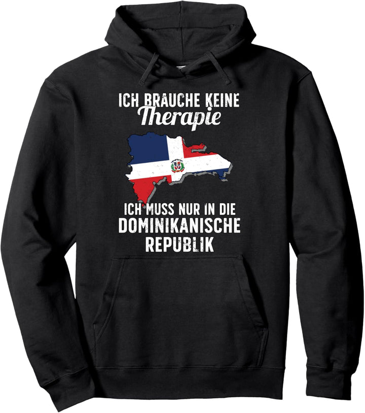 Dominikanische Flagge I Urlaub I Dominikanische Republik Pullover Hoodie