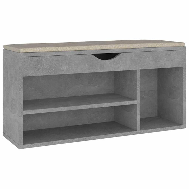 vidaXL Schuhbank mit Kissen Schuhschrank Sitzbank Sitztruhe Schuhablage Schuhregal Schuhtruhe Schuha