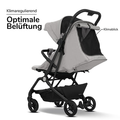 my junior® Buggy PICO² | bis 22kg | Einhand AutoFold-Klappmechanismus | Ergonomische Liegeposition n