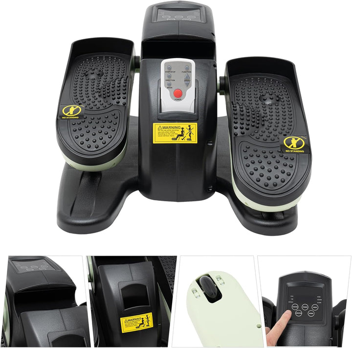 Heimtrainer Pedaltrainer Set Geschwindigkeiten einstellbar leise Beintrainer LCD-Display für Zuhause