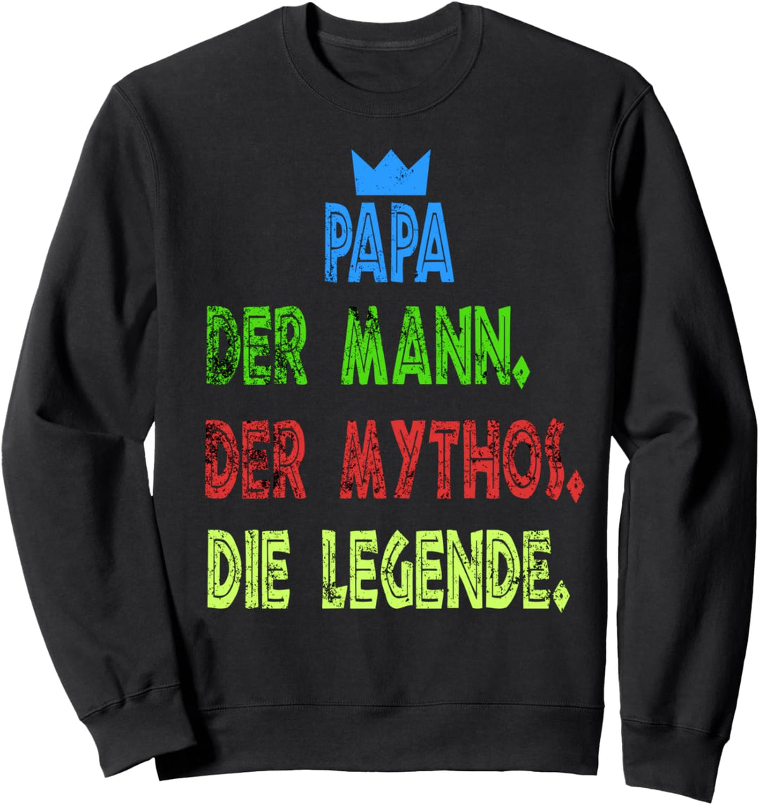 lustiges Vatertagsgeschenk für Vater & Sohn Papatag Sweatshirt