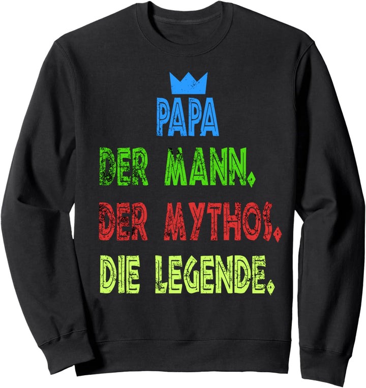 lustiges Vatertagsgeschenk für Vater & Sohn Papatag Sweatshirt