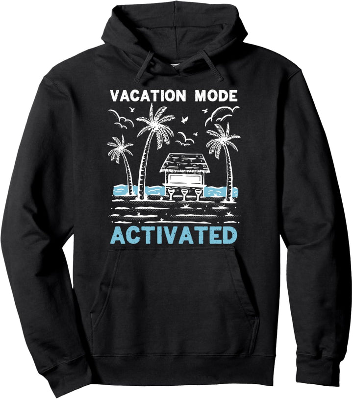 Urlaubsmodus Erholung Sommerurlaub Reisen Urlaubsreif Reise Pullover Hoodie