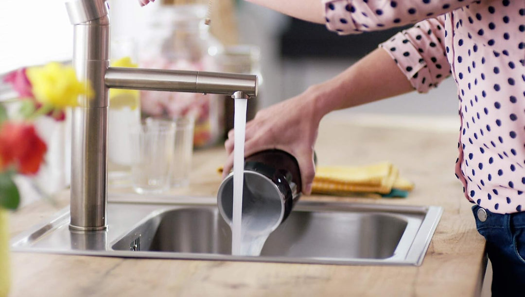 Philips Milk Twister Milchaufschäumer mit heissem und kaltem Schaum, Schwarz