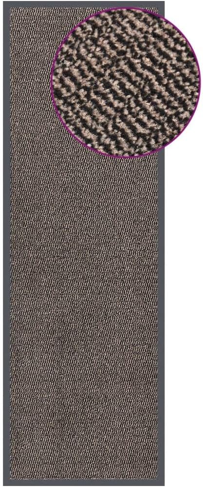 homiuse Fussmatte Getuftet 60x180 cm Dunkelbraun Schmutzfangmatte Fussmatte Innen Fussmatte Aussen T