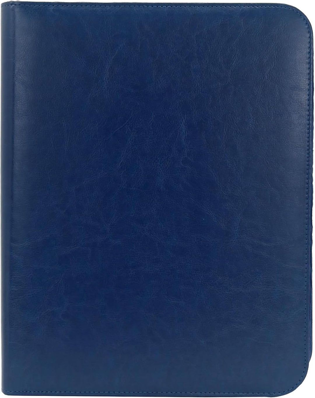 Schreibmappe 4 Ringbuch A4 Konferenzmappe Reissverschluss Leder Wasserdicht Organizer Mappe Dokument