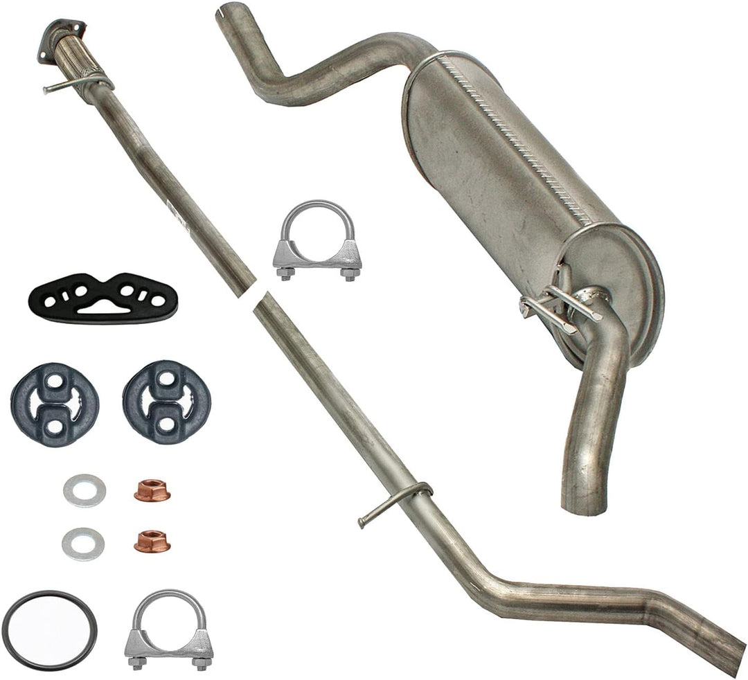 Ferroz Export Ersatz für Komplette Auspuffanlage Fiat Punto II 1.2 8V, 60PS, Typ 188, Auspuff, Flexr