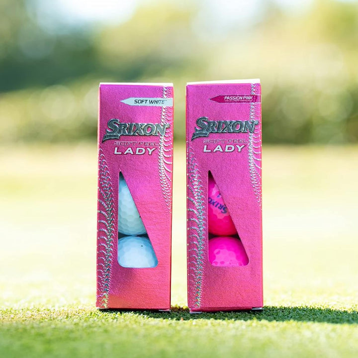 Srixon Soft_Feel_Lady_8 Golfbälle Uniq Size Weiss, Uniq Size Weiss