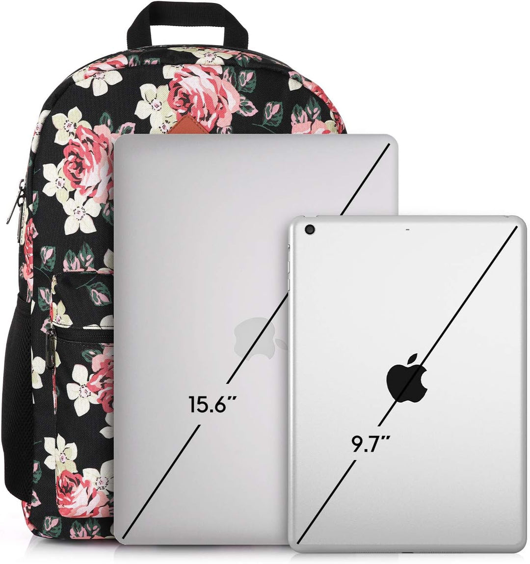 YAMTION Schulrucksack für Mädchen, Schultasche, Mädchen, Rucksack, Damen, Rucksack, Laptop, für Reis