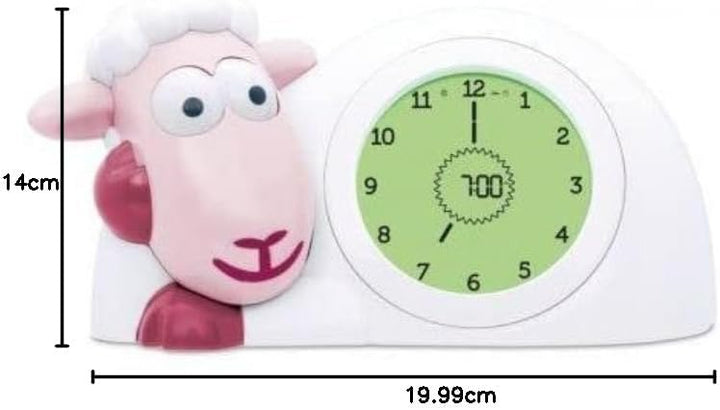 ZAZU Sam The Lamb Uhr – Schlafcoach Uhr und Nachtlicht für Kinder | Bringt Ihrem Kind mit visuellen