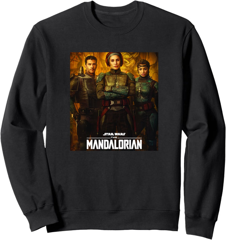 Star Wars: The Mandalorian Season 2 Bo-Katan Group Poster Sweatshirt