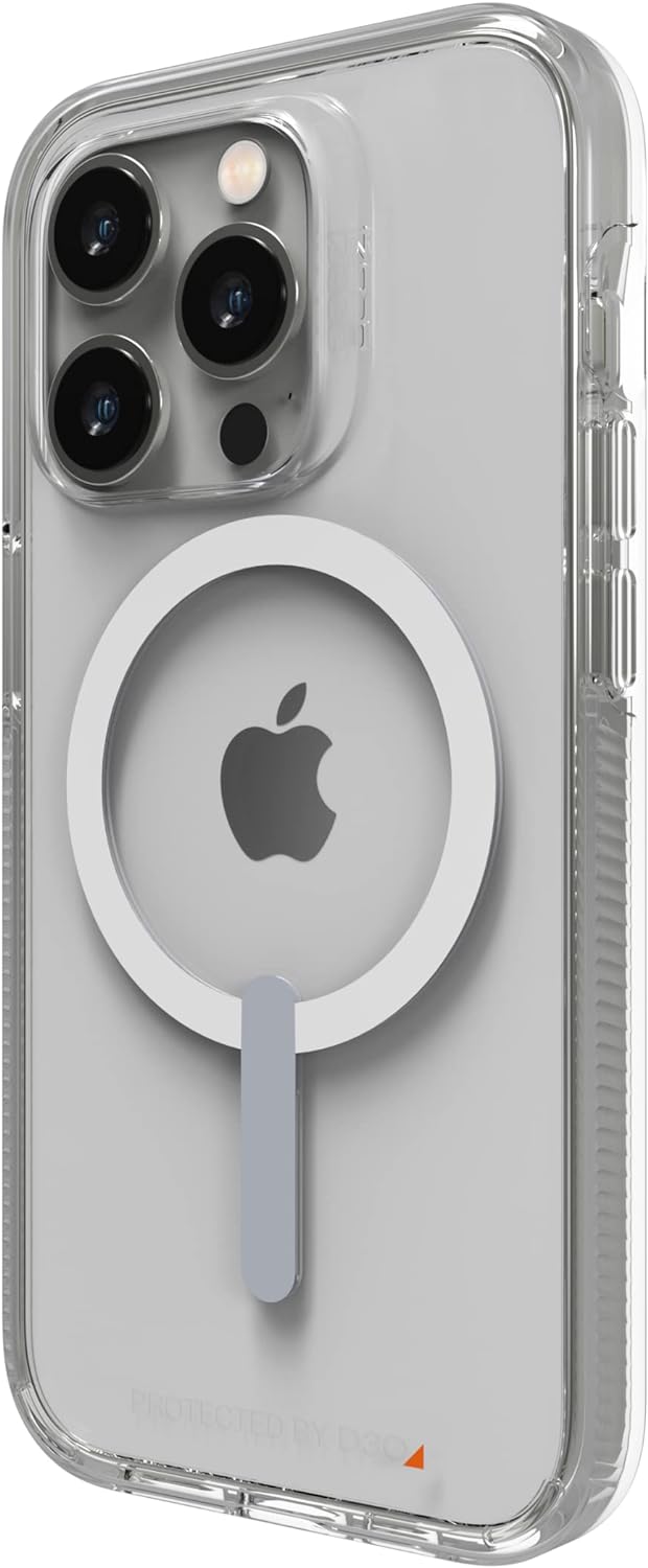 Gear4 ZAGG Crystal Palace Snap Case - Clear iPhone Case, D30 Drop Protection (13ft/4m), Anti-Vergilb