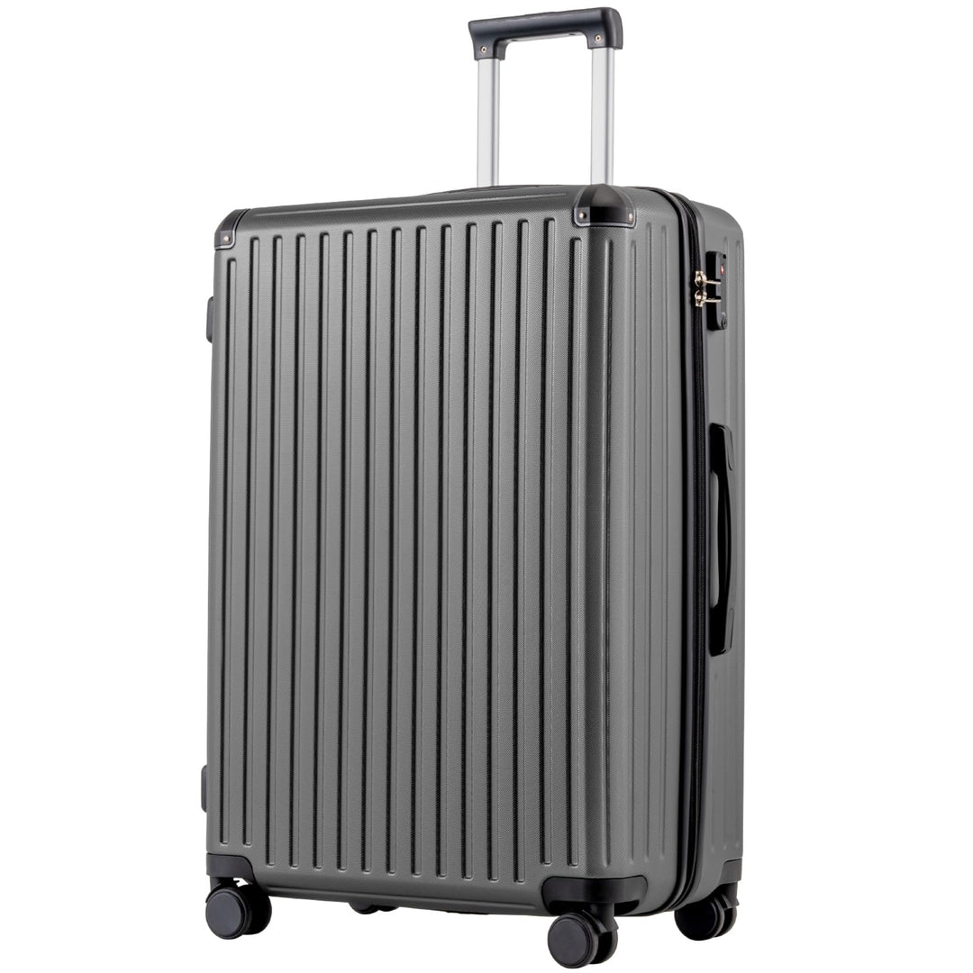 COOLIFE Koffer Trolley-Koffer Hartschalen-Koffer Rollkoffer Reisekoffervon ABS-Material mit TSA-Schl