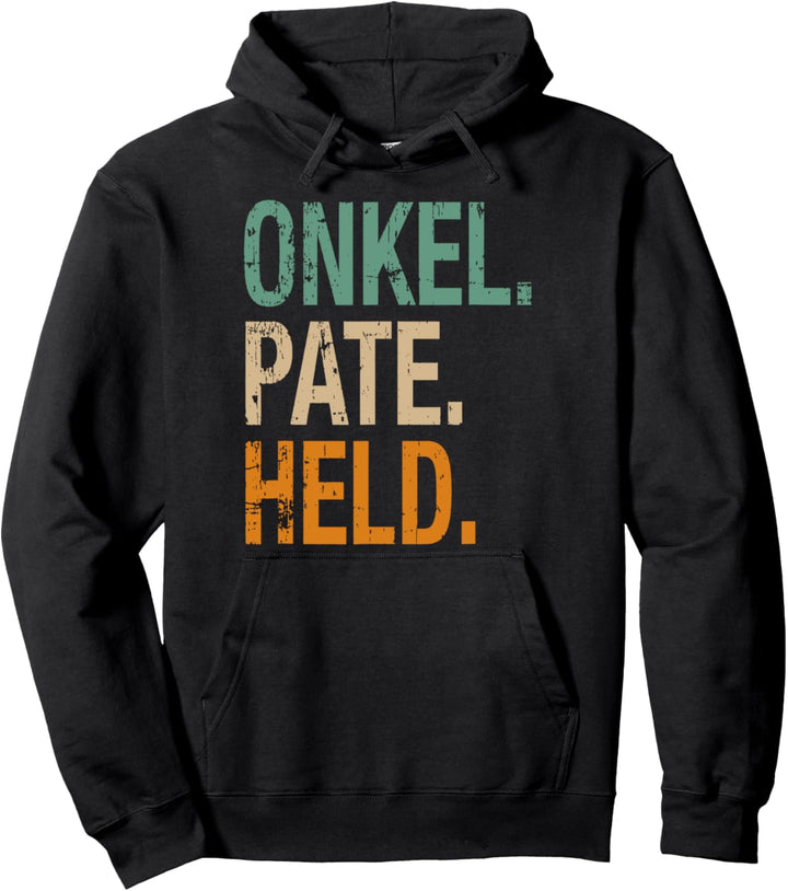 Uncle coole Geschenkidee mein lustiger Onkel Pate Held Pullover Hoodie