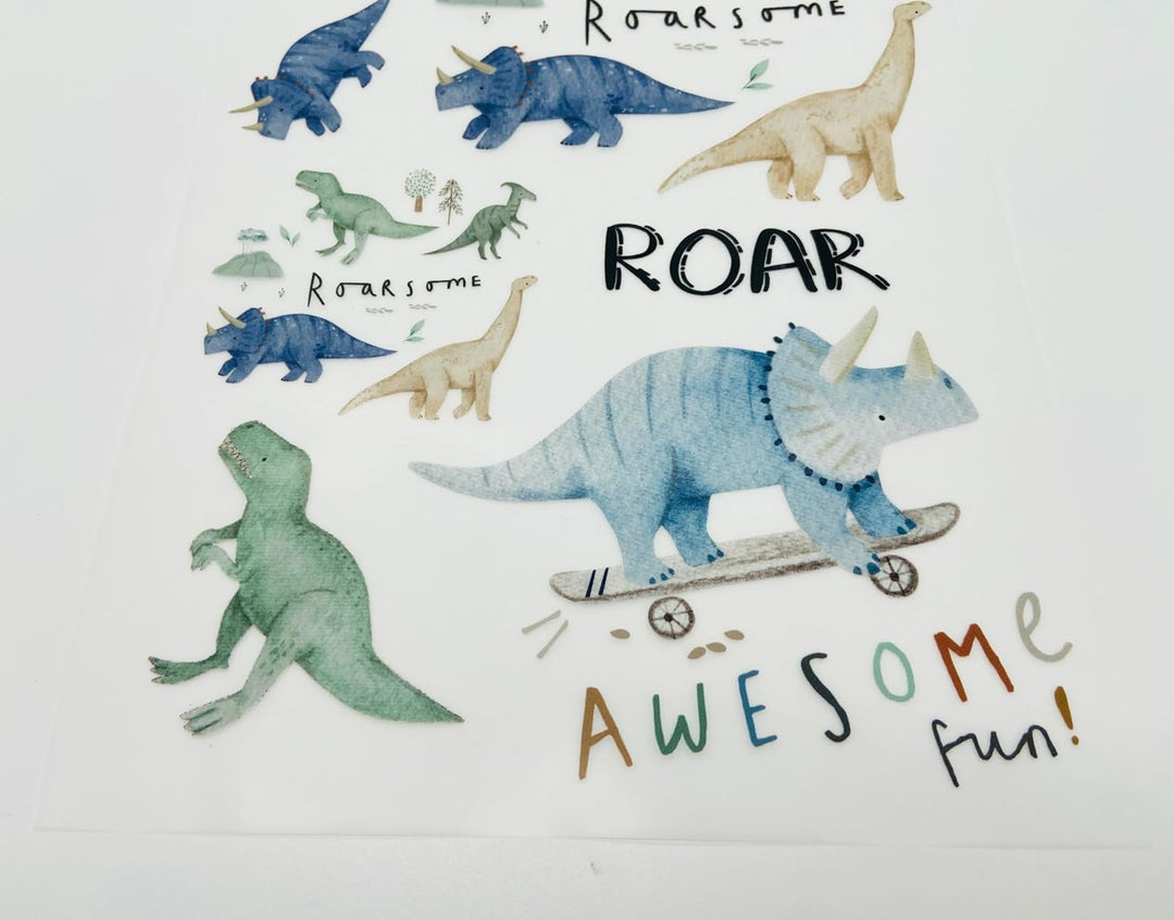 Bügelbilder Set für Textilien DIN A4 Kinder Mädchen Jungen Pferde Weihnachten gross klein Aufbügelbi