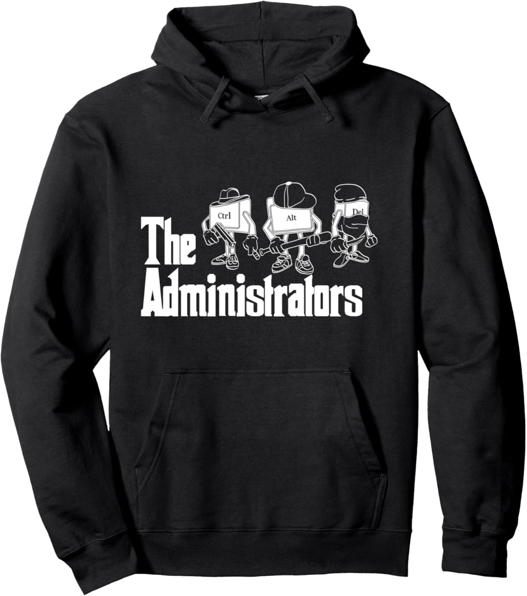 Die Administratoren Lustiges IT Geek Nerd Hacker Admin Pullover Hoodie