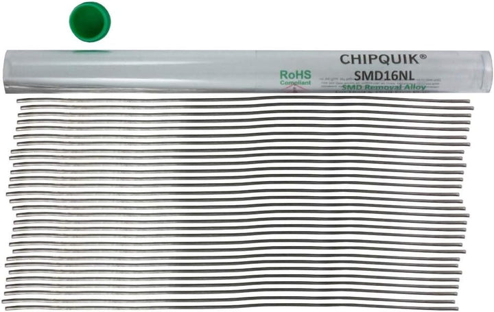 ChipQuik Alloy for SMD Removal (16ft. In 30-6.5in. Lengths) lead-free