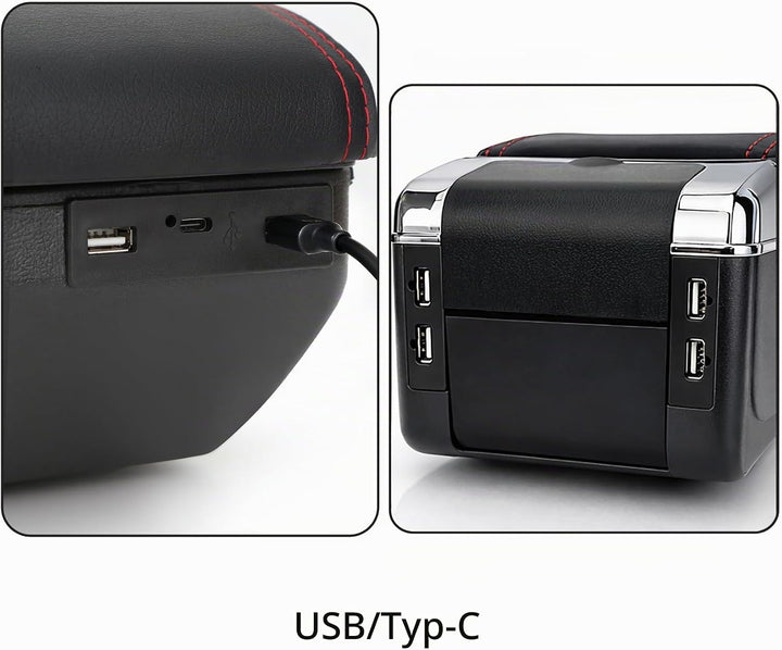 für Berlingo 2010 - 2020 Armlehne Mittelkonsole Aufbewahrungsbox Drehbar Mit Getränkehalter Doppelsc