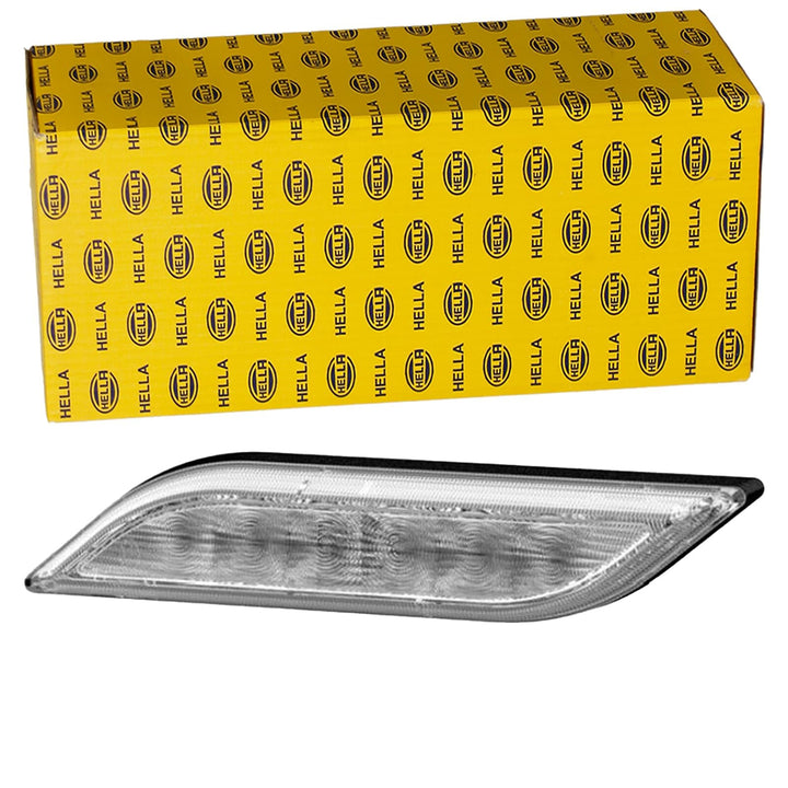 HELLA - Blinkleuchte - Shapeline Style Slim - LED - 12/24V - geschraubt/Anbau - Lichtscheibenfarbe: