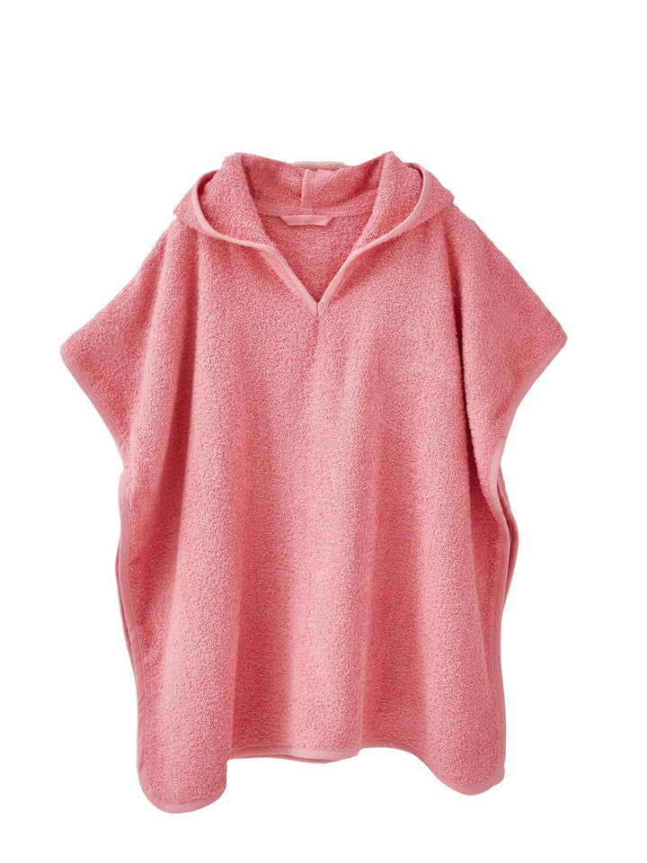 Vertbaudet Kinder Bade-Poncho, Einhorn-Kostüm Rose 104-116, Rose 104-116