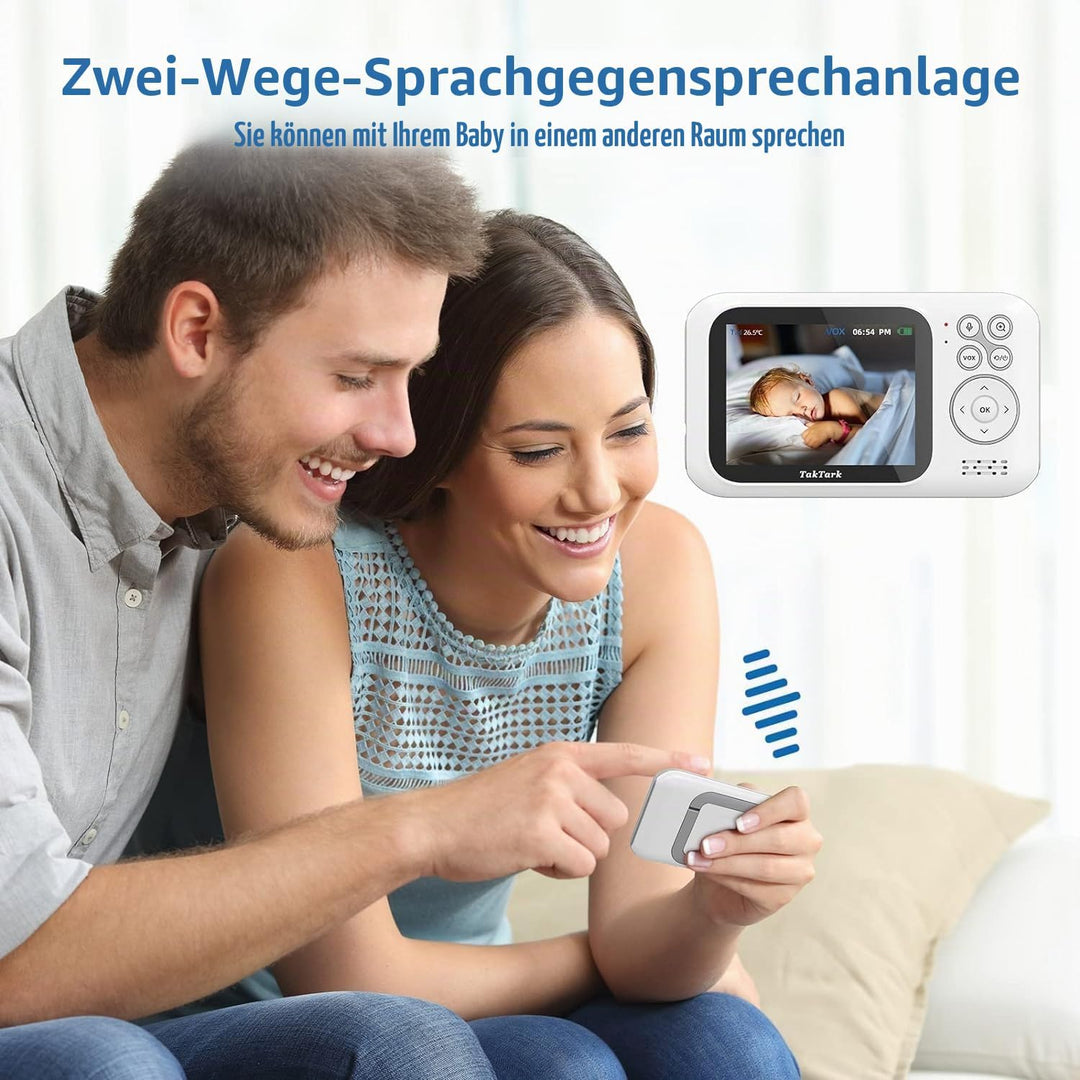 Babyphone mit Kamera, TakTark Babyfon mit Kamera 3.2&