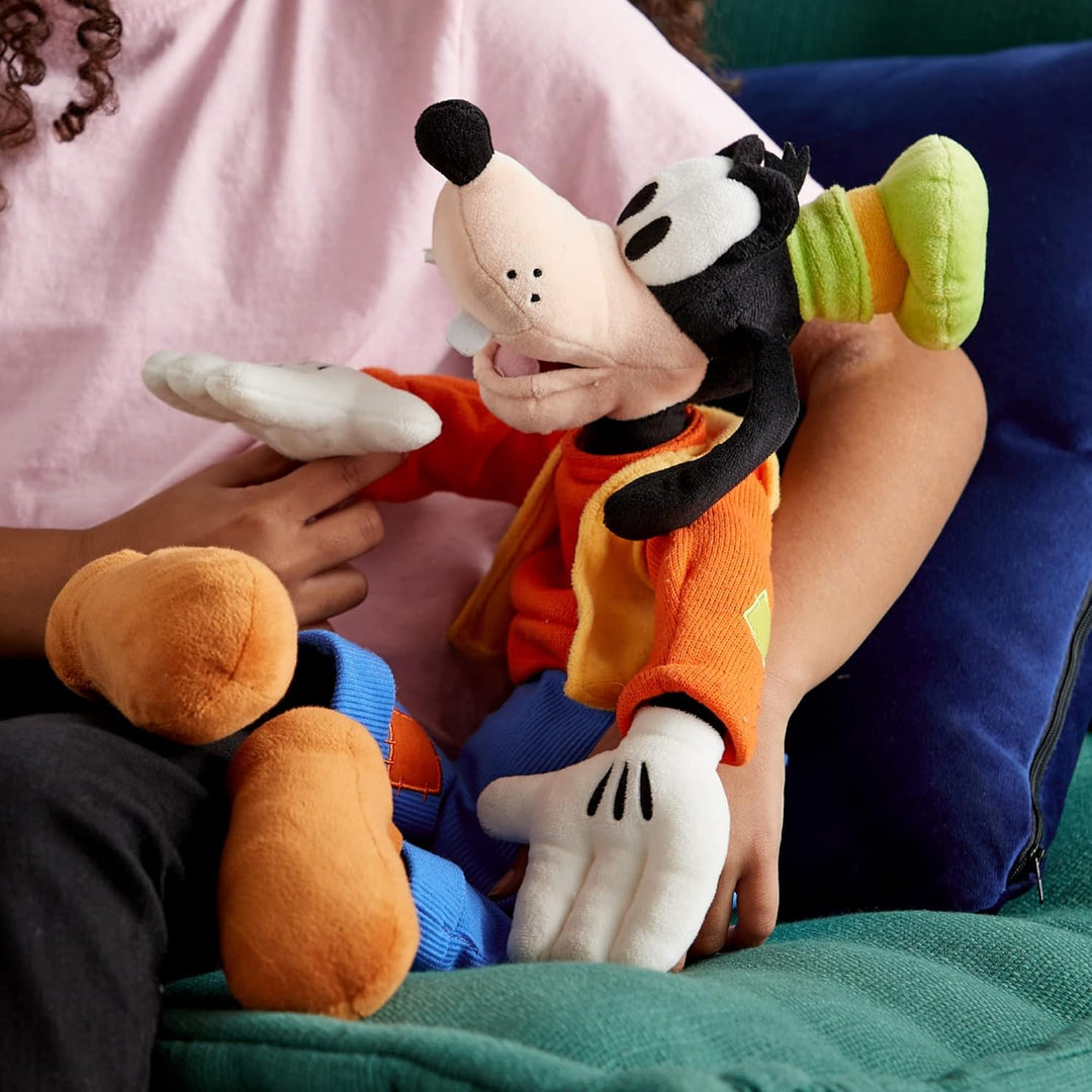 Disney Store Goofy Offizielles mittelgrosses Kuscheltier für Kinder, 50 cm, Kuscheltier mit gestickt