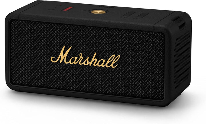 Marshall Middleton kabelloser tragbarer Bluetooth-Lautsprecher, über 20 Stunden tragbare Spielzeit,