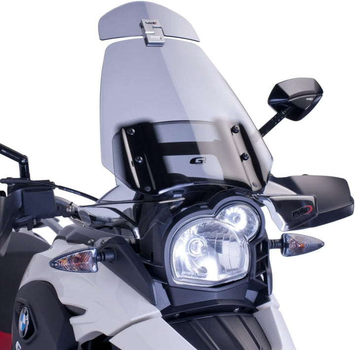 Windschild Spoiler Aufsatz Vario Puig 4639H Aufsatzspoiler rauchgrau