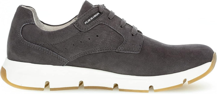 Pius Gabor Herren Sneaker Low,Halbschuhe,zertifiziertes Leder,Wechselfussbett,Superflex Sohle,strass