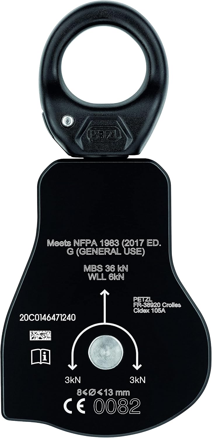 PETZL Unisex-Adult Spin Pulley, 0, Uni