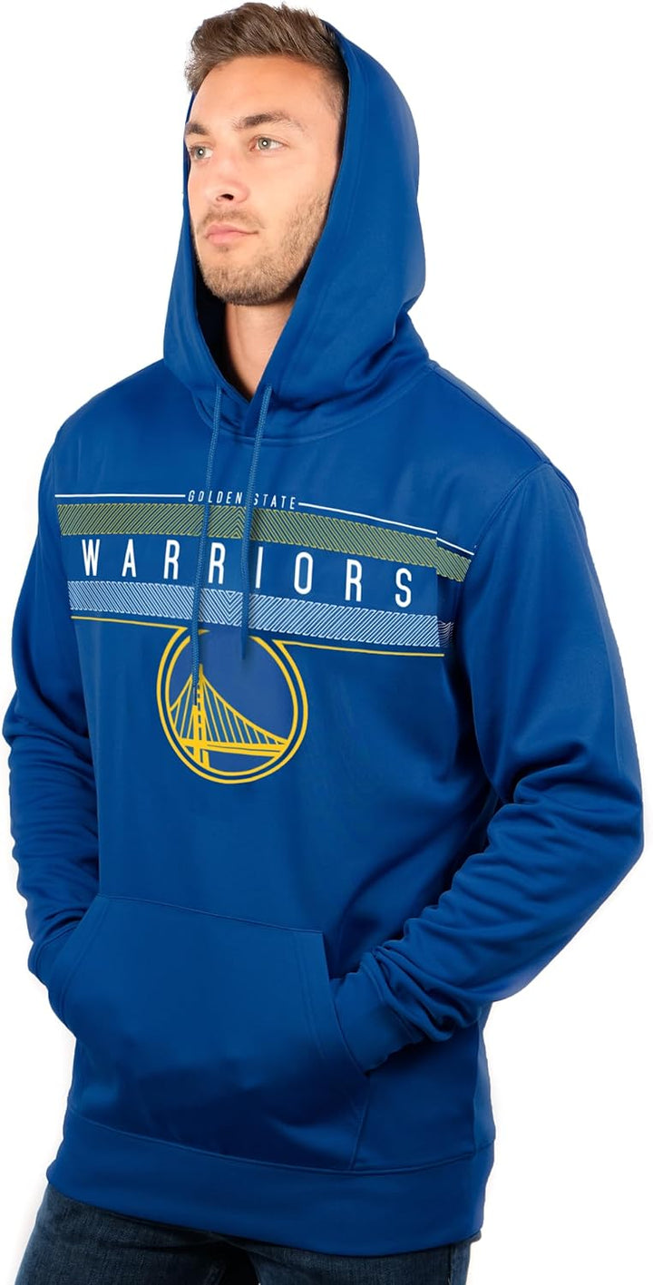 NBA Herren Fleece Hoodie Pullover Sweatshirt Poly Midtown, Herren, Midtown Hoodie S Teamfarbe 1, S T
