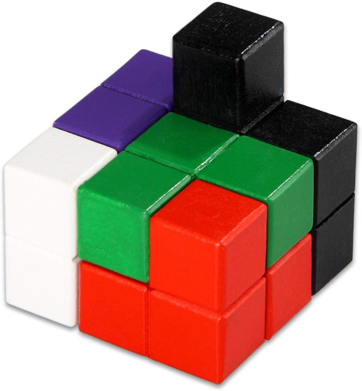 Betzold - Soma-Würfel-Karteien - Ergänzungsmaterial Räumliches Denken Mathematik Kartei 4, Kartei 4
