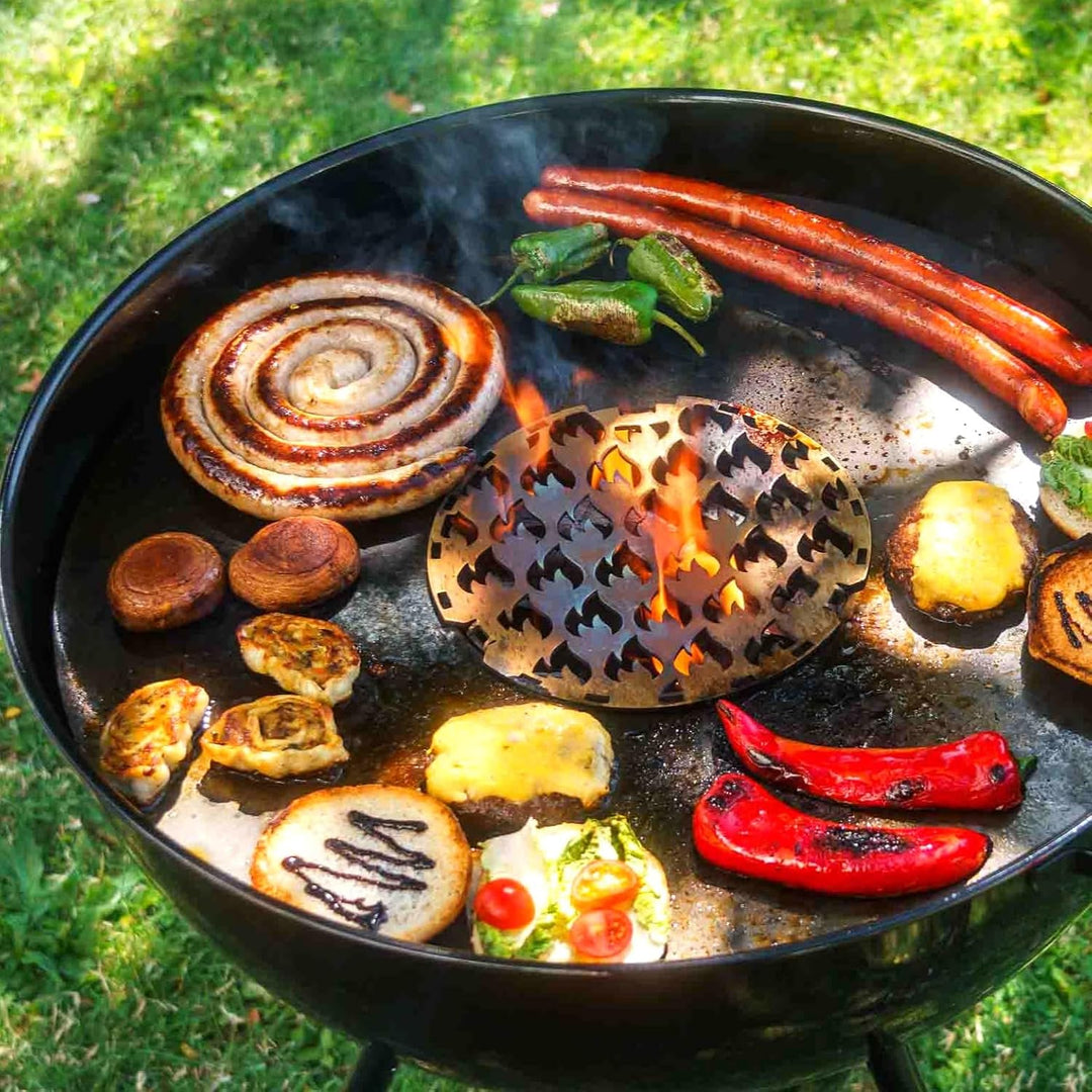 Grillrost.com Das Original 60er Feuerplatte - 4mm stark - Qualität Made in Germany - für alle 60er K