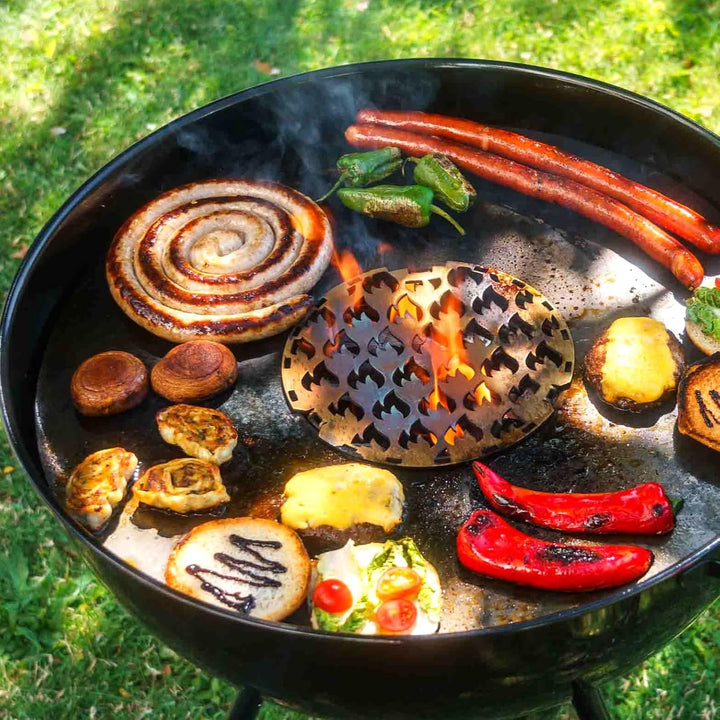 Grillrost.com Das Original 60er Feuerplatte - 4mm stark - Qualität Made in Germany - für alle 60er K