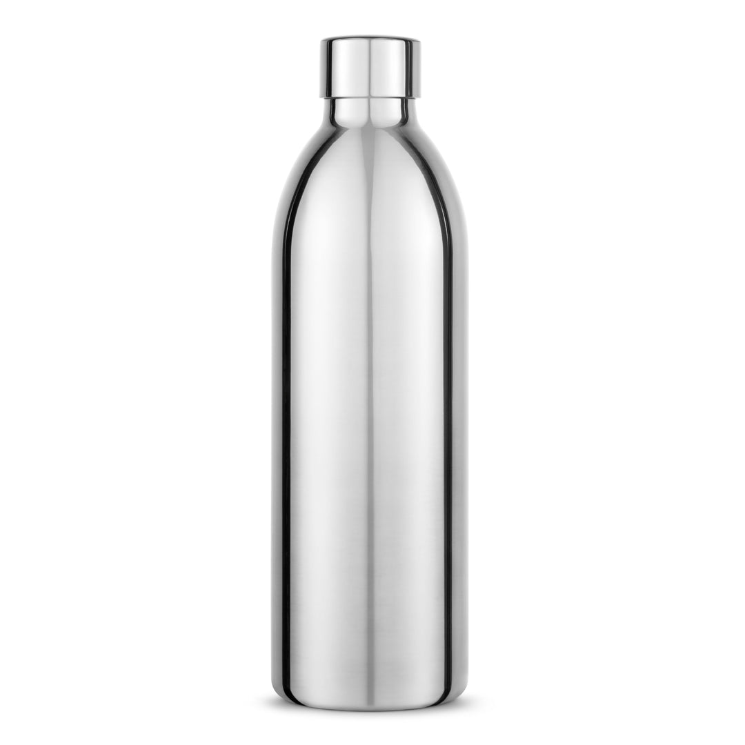 Aarke To-Go Bottle Edelstahl Trinkflasche für stille & sprudelnde Getränke, kompatibel mit Aarke Car