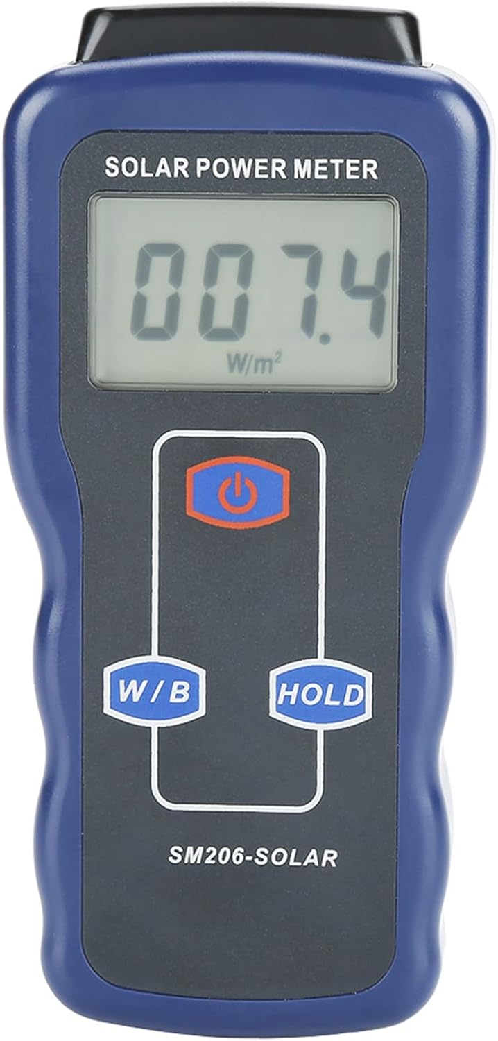 Einstrahlungsmessgerät Solar Solar Power Meter Sm206 Digital Solar Power Meter Sonnenlicht Strahlung