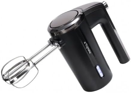 Tognana Avantspace Wiederaufladbarer Kabelloser Handmixer Kunststoff-Edelstahl Schwarz