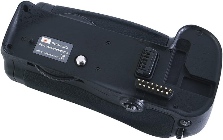 DSTE® Batterie Griff Kompatibel für Nikon D700 D300 D300S D900 DSLR Digital Kamera als MB-D10 mit (2