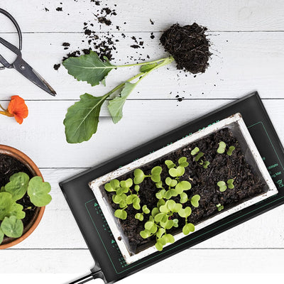 RIOGOO Heizmatte Wärmematte für Sämling Germination und Haustier,Wasserkultur-Samen-Reptil-Betriebsh