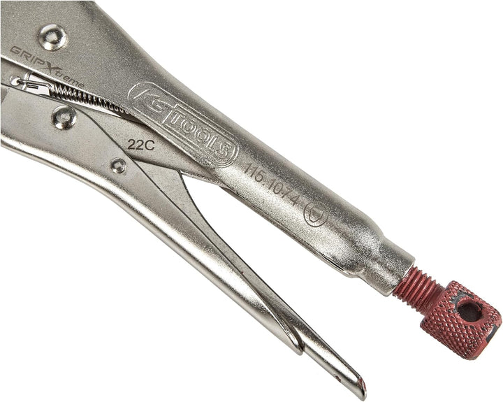 KS Tools 115.1074 Schweiss-Klammer-Gripzange, beweglichen Spannbacken 0-100mm
