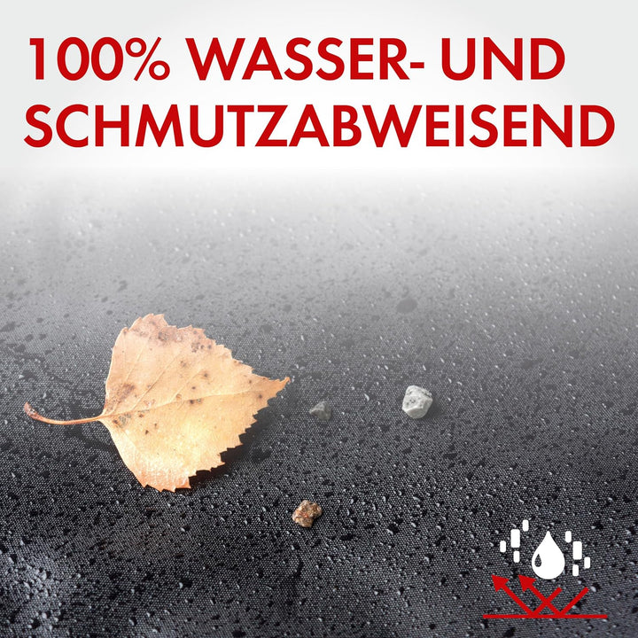 Walser Autositzbezug Smart Protect für Vordersitz grau Schwarz, Schwarz