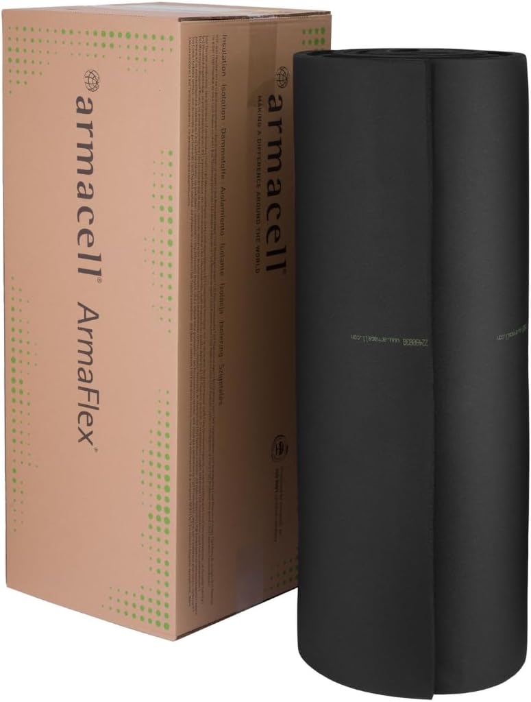 Armacell Armaflex 6mm-32mm nicht selbstklebend Dämmmatten Dämmung Isolierung Kautschuk (Nicht selbst