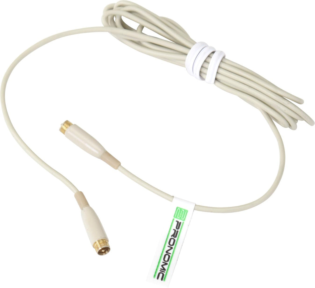 Pronomic Ersatzkabel für HS-31 EA Headset (Verbindungskabel, schraubbare Verbindungen, einfacher Aus