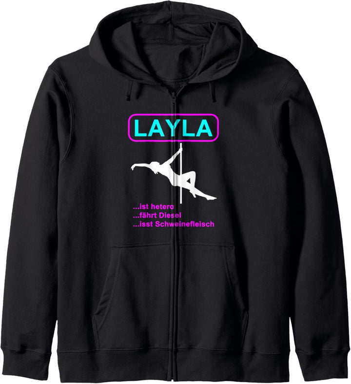 Layla Ist Hetero Layla Fährt Diesel Mallorca Layla Kapuzenjacke