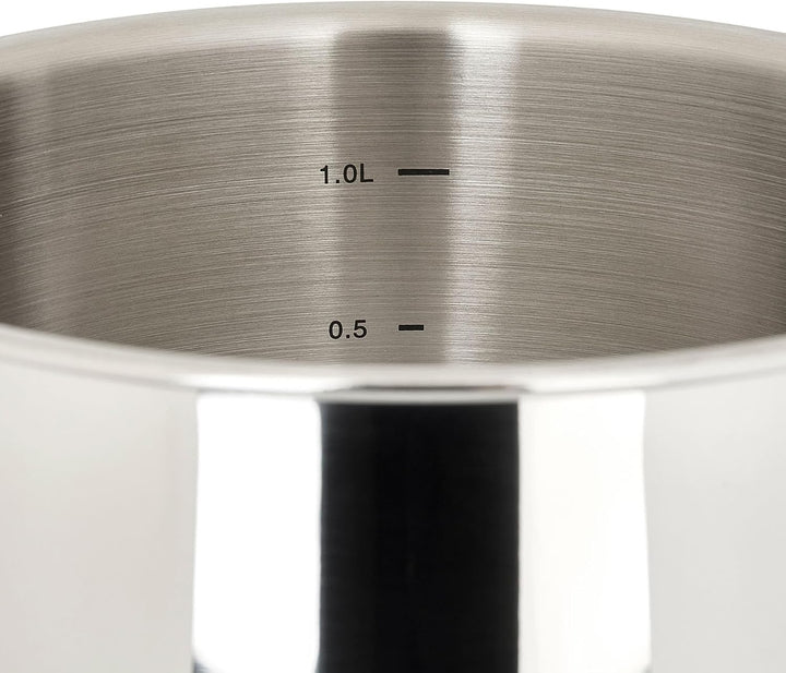 Sitram 715012 Stieltopf aus Edelstahl, abnehmbar, Produktreihe Sitromovible, Arpege, Ø 16 cm, Höhe 8