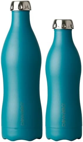 DOWABO Isolierflasche - BPA-freie Edelstahl Trinkflasche - kohlensäuredichte und auslaufsichere Flas