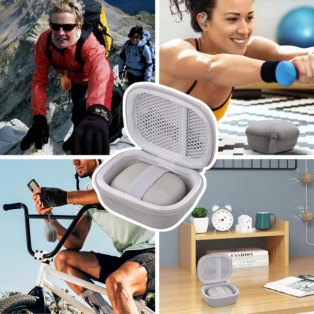 co2CREA Hart Reise Schutz Hülle Etui Tasche für Beats Powerbeats Pro 2 Kabellose In-Ear Kopfhörer mi