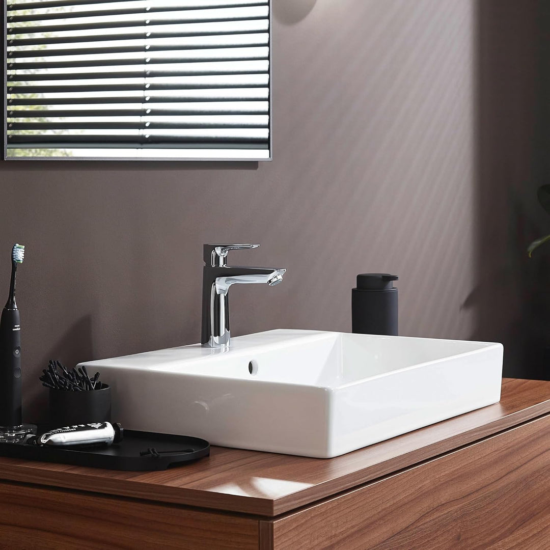 hansgrohe Soft Jet Luftsprudler Comfort M24, Universal-Wassersprudler wassersparend, 2er Set, Silber