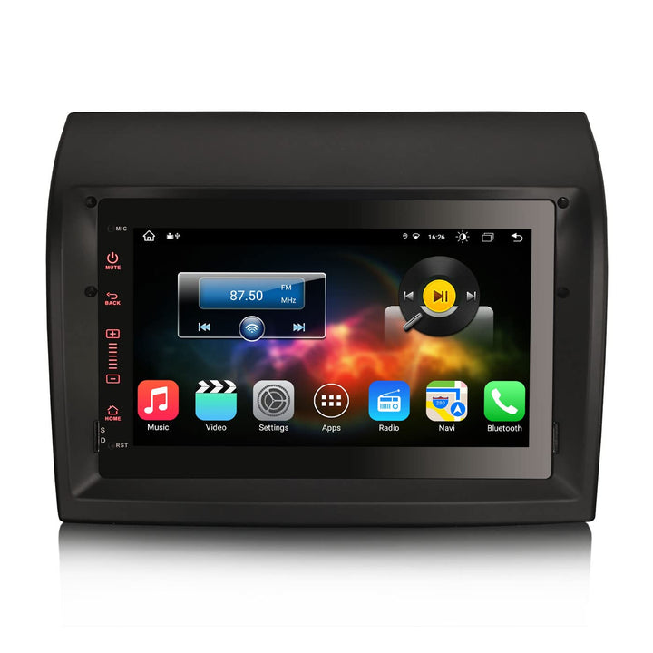 Erisin 8-Kern Android 12 Autoradio Mit GPS Navi für FIAT Ducato Citroen Jumper Peugeot Boxer 7 Zoll